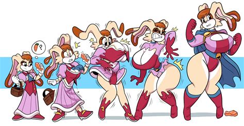 Power Vanilla the SuperRabbit | Superpower Rabbit MILF