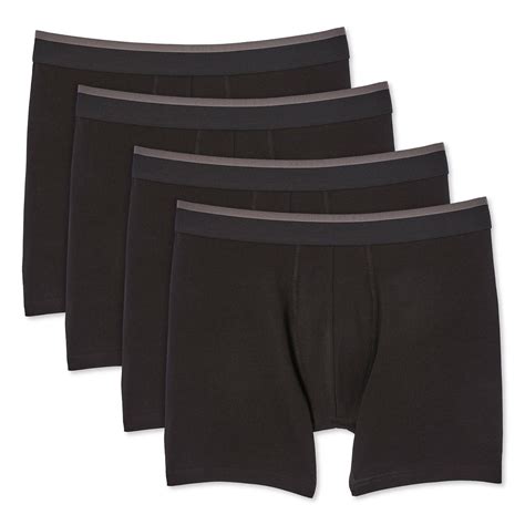 Athletic Works Men's Boxer Briefs 4-Pack, Sizes S-XL - Walmart.ca