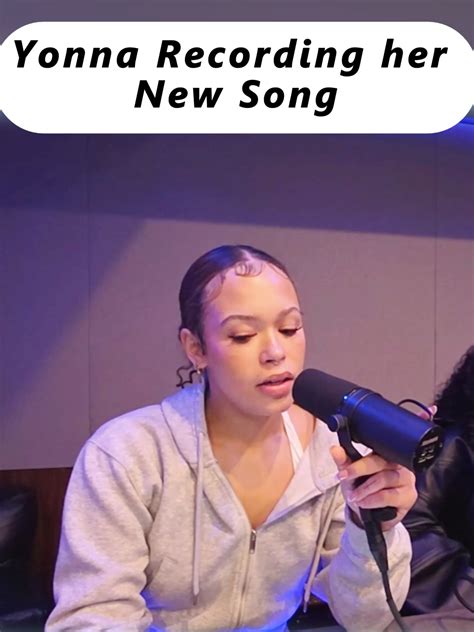 Yonna Recording her New Song @yonna.jay #yonnajay #yonna #yannathrowin