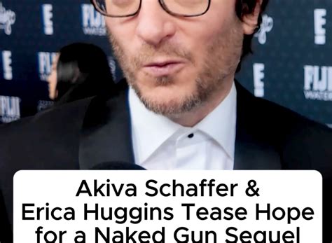Akiva Shaffer & Erica Huggins Tease Hope for Naked Gun Sequel