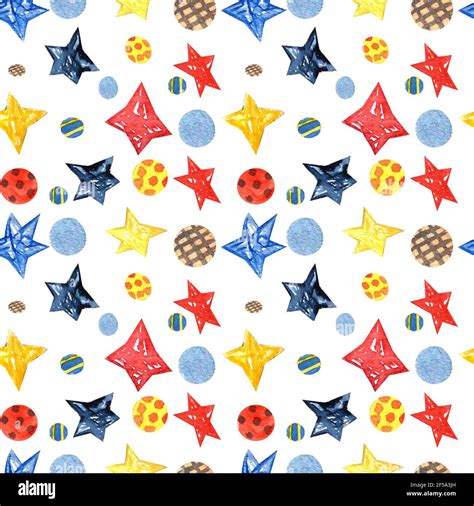 Stars confetti drawn Cut Out Stock Images & Pictures - Alamy