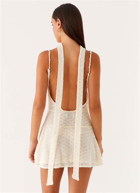 Chase Mini Dress - Ivory – Peppermayo UK