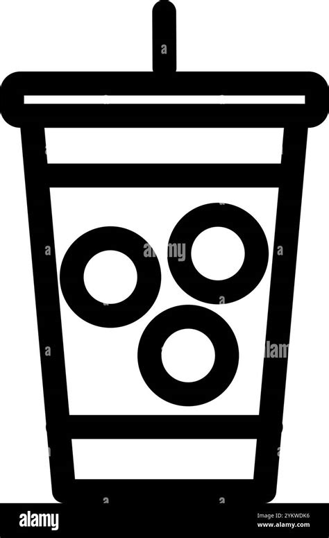 Slim line drink Stock Vector Images - Alamy