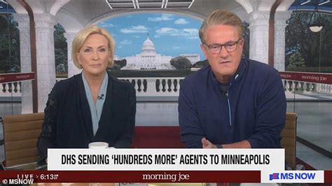Morning Joe host punches below the belt as he attacks ICE agents: 'They