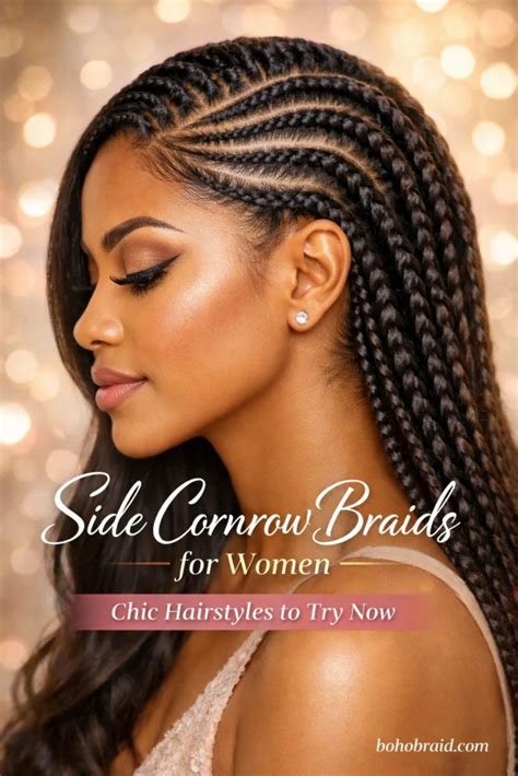 Cornrow Braids for Women: 25 Stylish Protective Ideas - boho braids