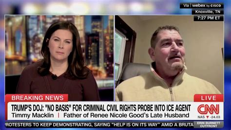 Renee Good's former father-in-law says he doesn't blame ICE or Good for