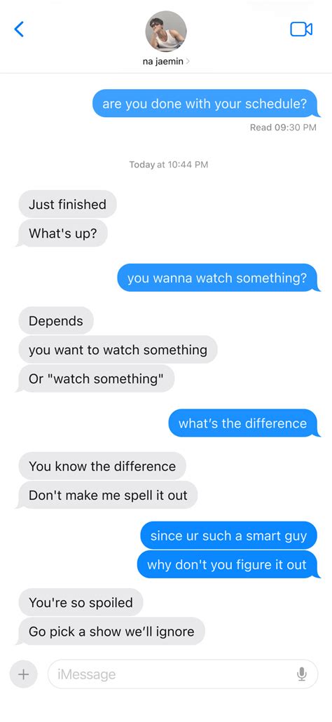 "casual" texts with na jaemin (*ᴗ͈ˬᴗ͈)♡ idol!jaemin x reader, mentions