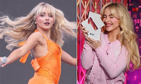 Sabrina Carpenter, 25, smashes UK charts record as youngest female ...