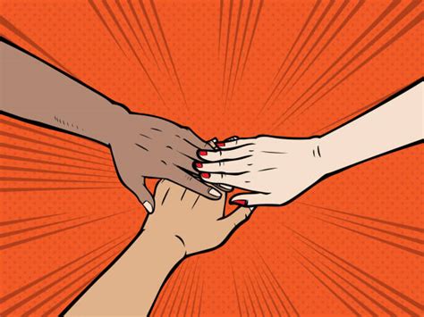 220+ Stacked Hands Ilustraciones de Stock, gráficos vectoriales libres ...