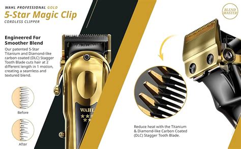 Amazon.co.jp: 5 Star Gold Cordless Magic Clip [Commercial hair clippers