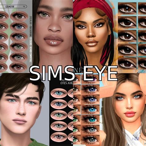 sims  eye colors mods cc