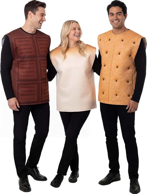 amazoncom adult smores costume set group halloween costume