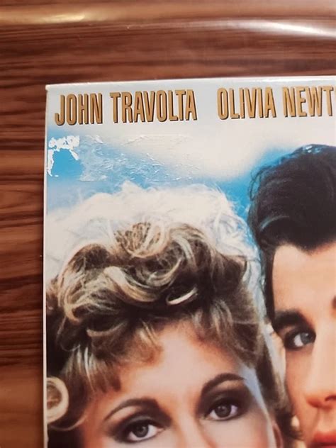 grease vhs  john travolta  olivia newton grease vhs ps