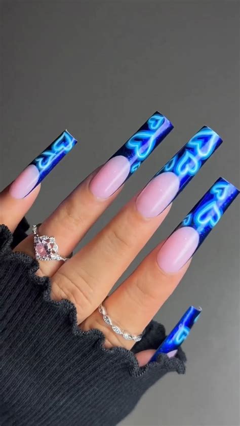 2023 Most Popular Neon Nail Designs: September Nail Art Ideas 💅💙 [Video ...