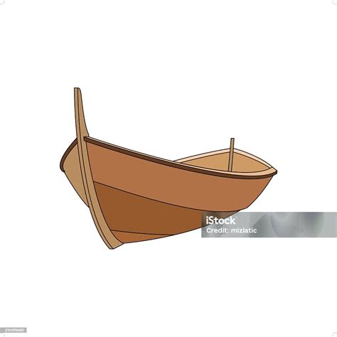 perahu kayu ilustrasi stok  gambar  dermaga struktur