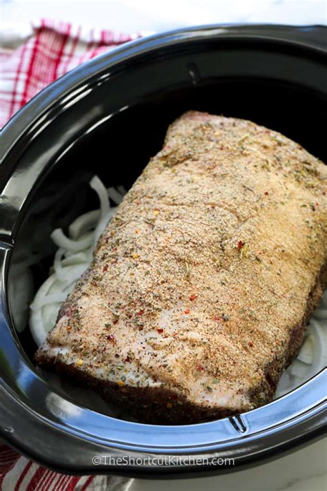 Crock Pot Pork Loin (10 Minute Prep!) - The Shortcut Kitchen