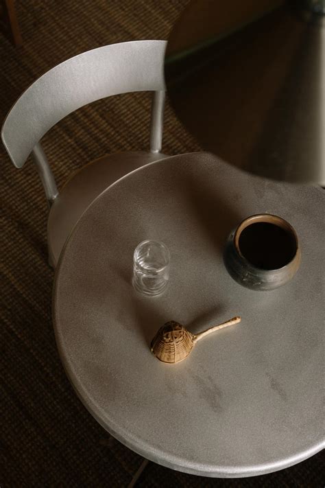 Tasca Table, Hand Brushed , Small – Wool