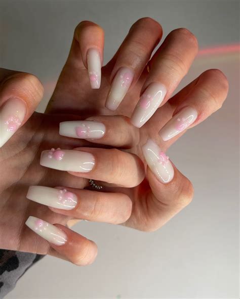 лапки🐾 | Cute acrylic nails, Nail manicure, How to do nails