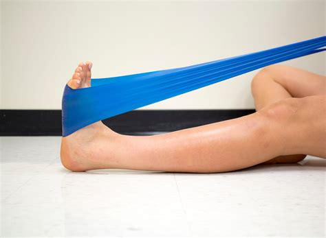 4 Way Ankle Theraband Exercises - Rehab 49