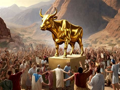 Sonhar Com Bezerro Segundo A Bíblia - Êxodo 32: O Bezerro de Ouro e a Ira de Deus (Estudo e Explicação)