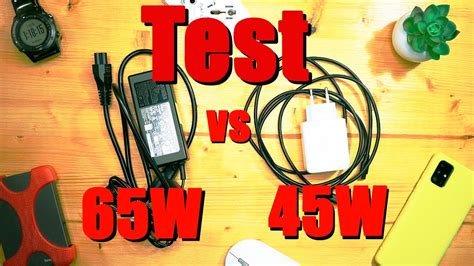 🔥🔥 Тест блоков питания от ноутбука. 45W(ugreen) vs 65W(родная зарядка ...