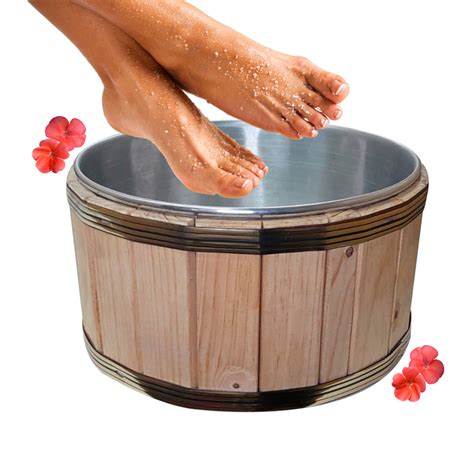 Ofurô Para Escalda Pés - Tina Escalda Pés ofurô 9L Limpeza esfoliação Relaxamento para Pés ...