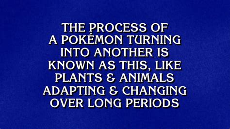 Pokemon Was A Jeopardy Category--How Many Would You Have Gotten Right? - GameSpot