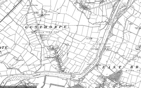 Old Maps of Gunthorpe, Nottinghamshire - Francis Frith