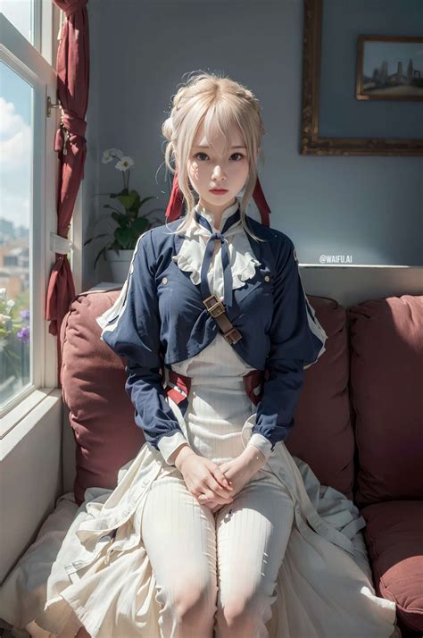 Inteligencia Artificial muestra como Violet Evergarden se vería en la