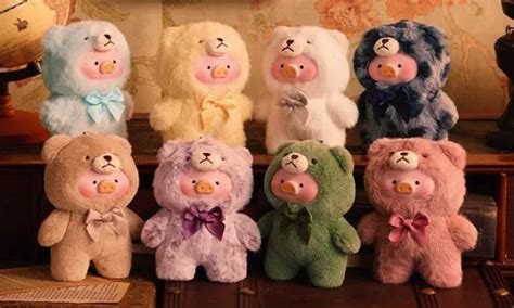 lulu the piggy teddy lulu vinyl plush doll series – Clear Box Toys