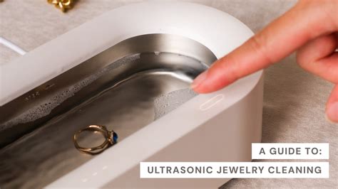 how to clean jewelry with ultrasonic cleaner