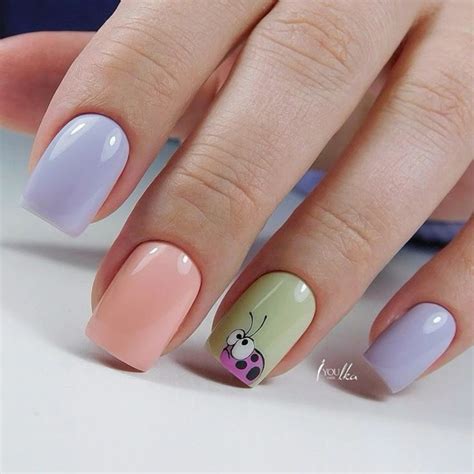 Pin by Maria Alejandra Ledesma on uñas in 2024 | Short acrylic nails ...