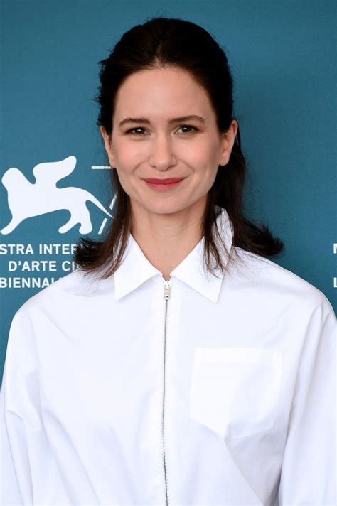 KATHERINE WATERSTON at The World to Come Photocall at 77th Venice Film