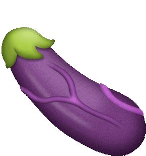 Emoji Eggplant GIF - Emoji Eggplant Suggestive - Discover & Share GIFs