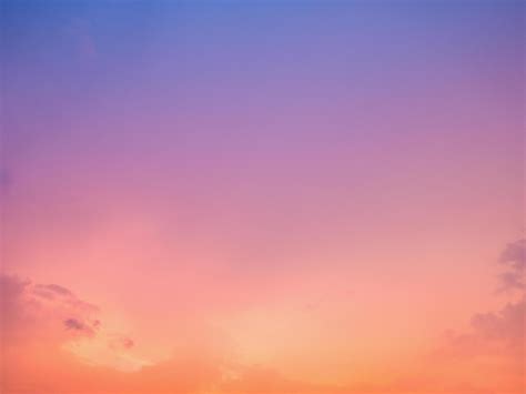 beautiful idyllic pastel sunset skycloudscape concept  stock