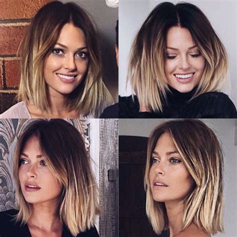 Darker smudged root and light ends Ombre Hair, Balayage Hair, Ombre