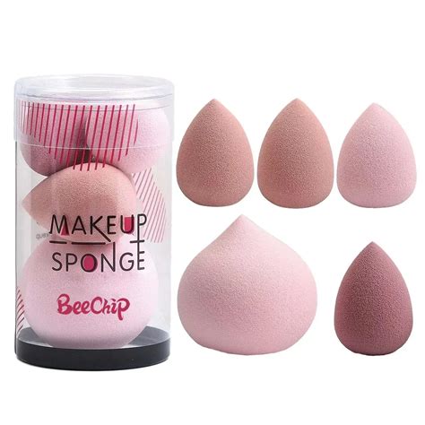 5 шт., макияжные мини-яйца для сухой и влажной пудры | AliExpress