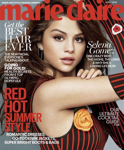Selena Gomez – Marie Claire Magazine June 2016 Issue • CelebMafia
