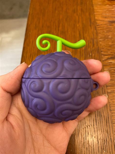 One Piece AirPods Case Devil Fruit Gum Gum 3D Soft Cover