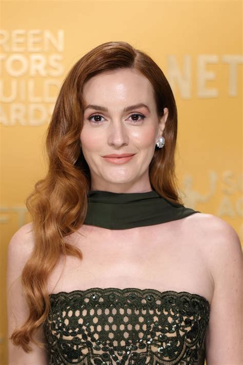 Leighton Meester at SAG Awards 2025 • CelebMafia