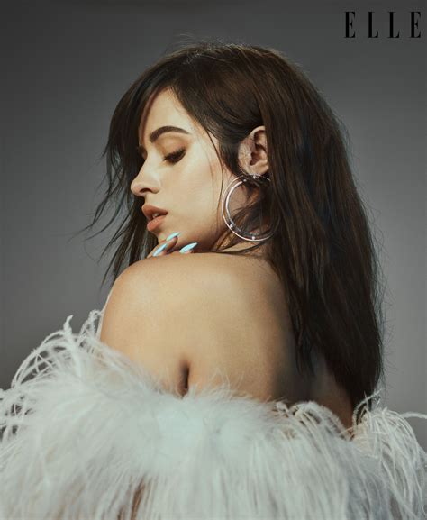 Camila Cabello Wallpaper 4K, Elle Magazine, American singer