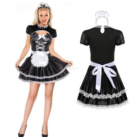 Japanese Sexy Maid Dress Halloween Cosplay Costume - HQCOSPLAY