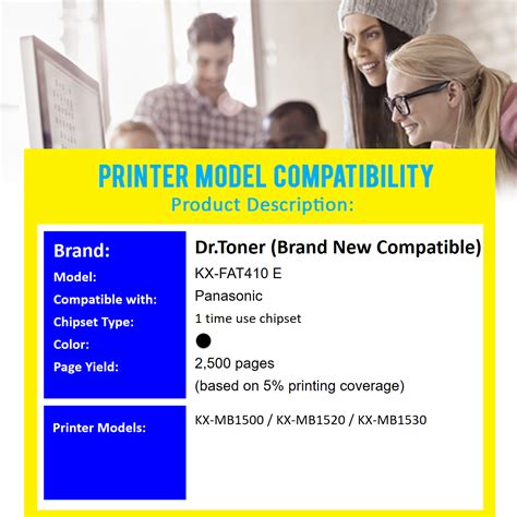 KX-FAT410E - Panasonic Toner (Mono/Black) - Dr Toner Ink - San Imaging ...