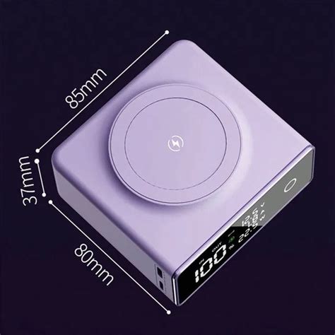 20000 mAh KUBE УМБ магнитный повербанк безпроводной MagSafe Power Bank ...