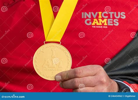 I am Invictus Games 2020 Gold Medal Editorial Photography - Image of ...