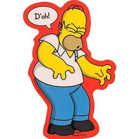 STICKER - The Simpsons Homer Doh Decal SB13 http://order.sale/FRSf (via Amazon) | Homer simpson ...