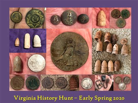 Early Spring 2020 Virginia History Hunt Highlights