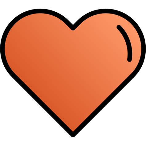 heart  interface icons