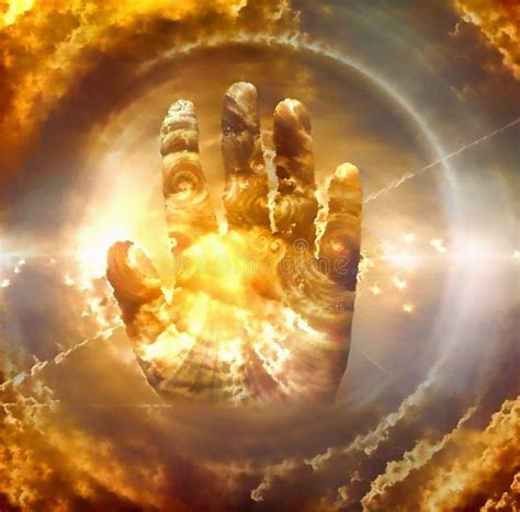 God Hand Sky Stock Illustrations – 3,709 God Hand Sky Stock ...