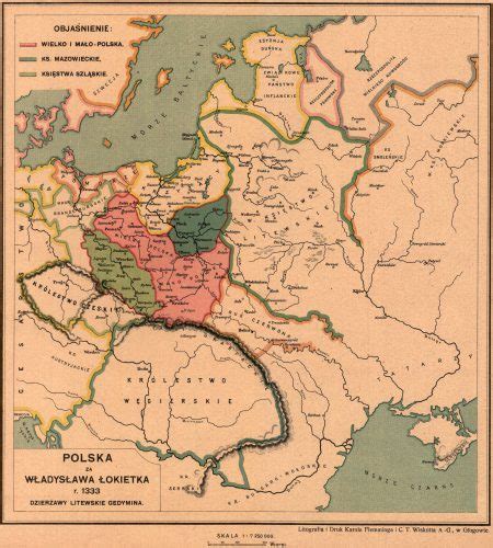 Polska za Władysława Łokietka w 1333 r. | HISTORIA.org.pl - historia ...